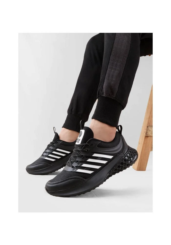 Bacca Bucci Black Night Glider Elite Sportsperson’s All-Round Footwear for Men | Best Price UAE